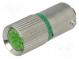 LED lamp  green  BA9S  24V  No.of diodes  8  140°