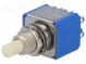 Switch  push-button  Pos  2  DPDT  ON-(ON)  Illumin  none  Ø6.5mm
