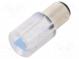 Indicator  LED  BA15D,T20  blue  plastic  230VAC  230VDC  -20÷60°C