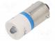 Indicator  LED  BA9S,T10  blue  plastic  24VAC  24VDC  -20÷60°C