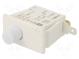 Switch  door  Pos  2  SPDT  10A/125VAC  white  on panel