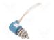 Switch  push-button  Pos  2  DPDT  5A/28VDC  (OFF)-ON  Leads  screw