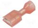 Faston  plochý  6,3mm  0,8mm  zásuvka  0,32÷0,82mm2  krimpovací