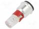 LED lamp  red  SX3s  24÷28VDC  No.of diodes  1  -40÷85°C  3mm