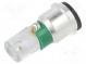 LED lamp  green  SX3s  24÷28VDC  No.of diodes  1  -40÷85°C  3mm