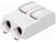 Konektor  zástrčkový  2060  4mm  póly  2  24AWG÷18AWG  0,2÷0,75mm2