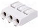 Konektor  zástrčkový  2060  4mm  póly  3  24AWG÷18AWG  0,2÷0,75mm2