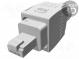 Zástrčka  RJ45  PIN  8  Kat  6a  stíněný  Uspořádání výv  8p8c