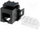 Zásuvka  RJ12  PIN  6  zlacený  Uspořádání výv  6p6c  26AWG-22AWG