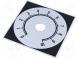 Stupnice  Rozsah  0 ÷ 10  58x58mm  Øotv  10mm  Mat  hliník