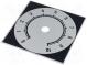 Stupnice  Rozsah  0 ÷ 10  84x84mm  Øotv  10mm  Mat  hliník