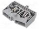 Svorkovnice  póly  1  0,08÷2,5mm2  pružinová svorka  800V  24A
