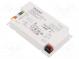 Napájecí zdroj  spínaný  LED  25W  20÷50VDC  350mA÷1,05A  IP20