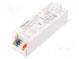 Napájecí zdroj  spínaný  LED  25W  20÷50VDC  350÷1050mA  IP20  127g