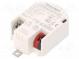 Napájecí zdroj  spínaný  LED  24W  24VDC  500÷600mA  198÷264VAC