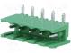 Rozpojovací svorkovnice  5mm  póly  5  úhlové 90°  zásuvka  na PCB