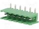 Rozpojovací svorkovnice  5mm  póly  6  úhlové 90°  zásuvka  na PCB
