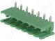 Rozpojovací svorkovnice  5mm  póly 7  úhlové 90°  zásuvka  na PCB