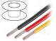 Vodič  HookUp Wire PVC  lanko  Cu  26AWG  hnědá  PVC  300V  30,5m