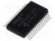 Mikrokontrolér PIC  Paměť  64kB  SRAM  16kB  SMD  SSOP28
