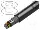 Vodič  RS232,RS422,RS485  18x2x28AWG  lanko  Cu  PVC  tmavě šedá