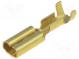 Faston  plochý  2,8mm  0,8mm  zásuvka  0,3÷0,5mm2  krimpovací