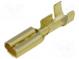 Faston  plochý  2,8mm  0,8mm  zásuvka  0,5÷1mm2  krimpovací  přímý