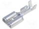Faston  plochý  6,3mm  0,8mm  zásuvka  0,5÷1,5mm2  krimpovací