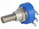 Potenciometr  axiální  jednootáčkový  1kΩ  2W  ±10%  6,35mm  12,7mm