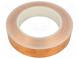 Páska  elektricky vodivá  W  25mm  L  33m  Thk  0,066mm  měď  4,4N/cm