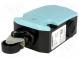 Limit switch  lever R 20mm, plastic roller Ø22mm  NO + NC  10A