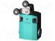 Limit switch  lever R 27mm, plastic roller Ø19mm, double  10A