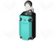 Limit switch  lever R 20mm, plastic roller Ø22mm  NO + NC  10A