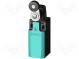 Limit switch  lever R 20,8mm, plastic roller Ø19mm  NO + NC