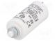 Capacitor  motors, run  1.5uF  475VAC  Ø28x55mm  -25÷85°C  ±5%