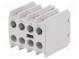 Pomocné kontakty  Řada  CTX3 MINI  Výv  šroubové svorky