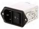 Konektor  napájecí AC  zásuvka  vidlice  4A  250VAC  IEC 60320