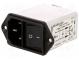 Konektor  napájecí AC  zásuvka  vidlice  10A  250VAC  IEC 60320
