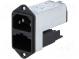 Konektor  napájecí AC  zásuvka  vidlice  10A  250VAC  IEC 60320