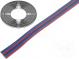 Vodič  plochý kabel  licna  Cu  6x0,124mm2  PVC  150V  50m