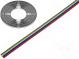 Vodič  plochý kabel  licna  Cu  6x0,124mm2  PVC  150V  50m