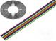 Vodič  plochý kabel  licna  Cu  12x0,124mm2  PVC  150V  50m