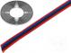 Vodič  plochý kabel  licna  Cu  4x0,22mm2  PVC  150V  50m