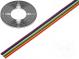 Vodič  plochý kabel  licna  Cu  8x0,22mm2  PVC  150V  50m