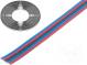 Vodič  plochý kabel  licna  Cu  5x0,35mm2  PVC  150V  50m