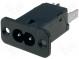 Konektor  napájecí AC  zásuvka  vidlice  2,5A  250VAC  IEC 60320