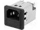 Konektor  napájecí AC  zásuvka  vidlice  2A  250VAC  IEC 60320