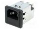 Konektor  napájecí AC  zásuvka  vidlice  6A  250VAC  IEC 60320