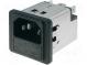 Konektor  napájecí AC  zásuvka  vidlice  10A  250VAC  IEC 60320