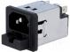 Konektor  napájecí AC  zásuvka  vidlice  10A  250VAC  IEC 60320